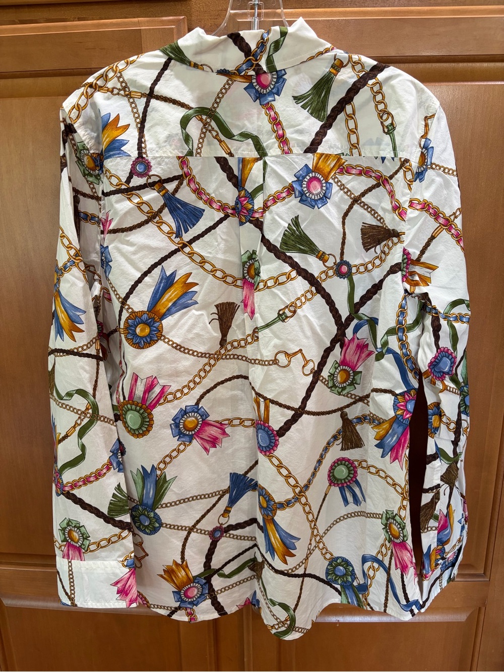 Talbots | Links and Ribbons Button-Down Shirt - Picture 3 of 9